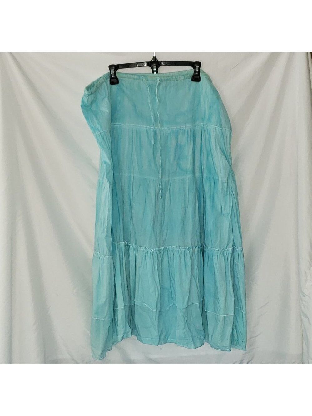 Ladies UNITI Casuals Prairie Skirt in Aqua Blue - Free Size